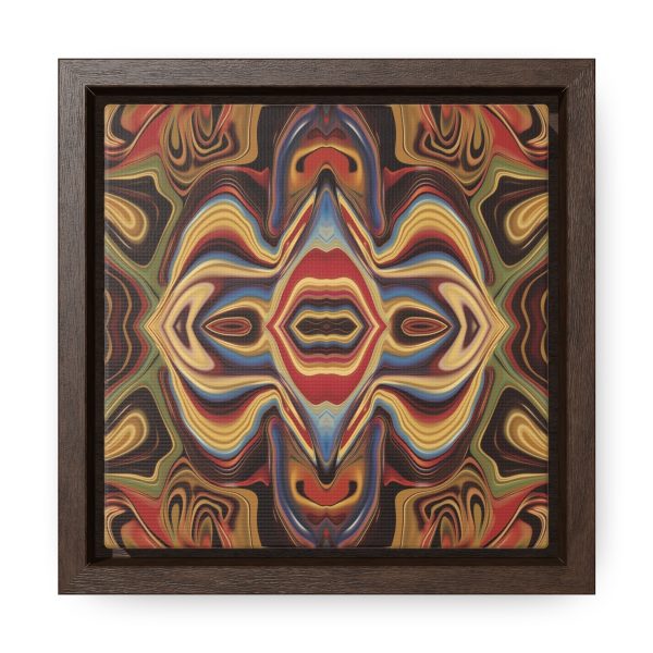 Lipnotic Kaleidoscope Background 03 - Gallery Canvas Wraps, Square Frame - Image 11