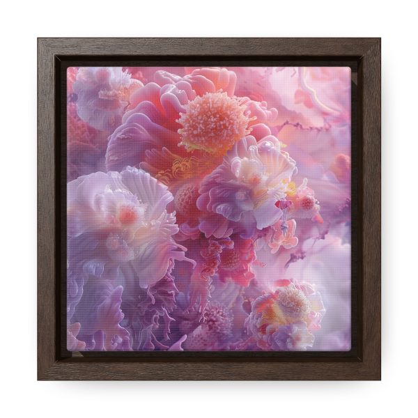 Floral Nebula 05 - Gallery Canvas Wraps, Square Frame - Image 11