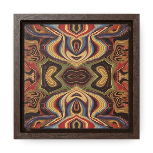 Lipnotic Kaleidoscope Background 04 - Gallery Canvas Wraps, Square Frame - Image 11