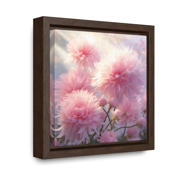 Rise and Shine Powder Puffs - Gallery Canvas Wraps, Square Frame - Image 12