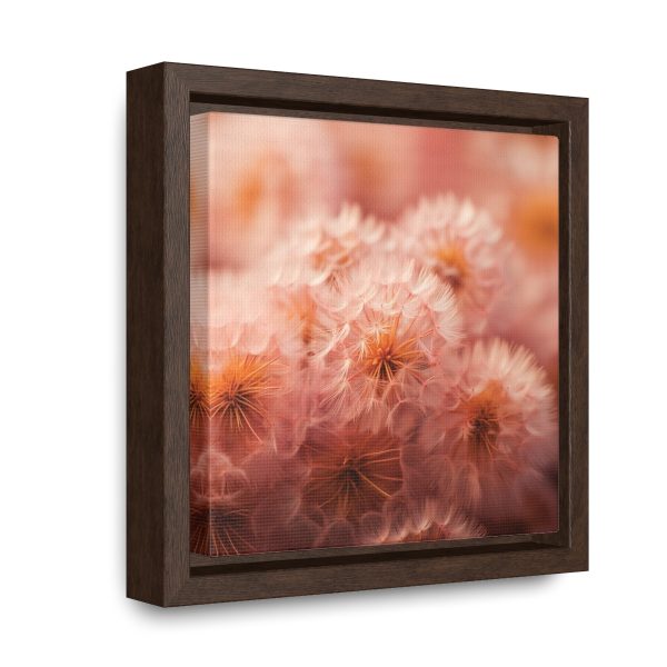 Lovely Fuzzy Fluff in Peach 02 - Gallery Canvas Wraps, Square Frame - Image 12