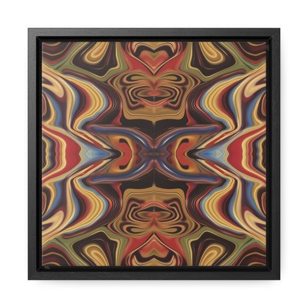 Lipnotic Kaleidoscope Background 01 - Gallery Canvas Wraps, Square Frame - Image 16