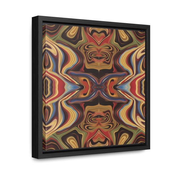 Lipnotic Kaleidoscope Background 01 - Gallery Canvas Wraps, Square Frame - Image 17