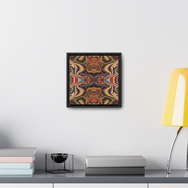 Lipnotic Kaleidoscope Background 01 - Gallery Canvas Wraps, Square Frame - Image 19