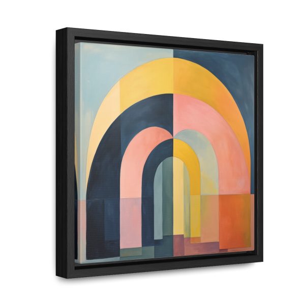 Soft Geometric Archways - Gallery Canvas Wraps, Square Frame - Image 17