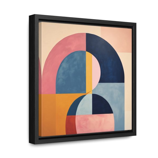 Soft Geometric Windows - Gallery Canvas Wraps, Square Frame - Image 17