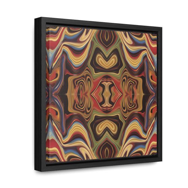 Lipnotic Kaleidoscope Background 02 - Gallery Canvas Wraps, Square Frame - Image 17