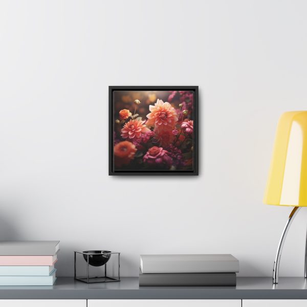 Bright Fantasy Floral 02 - Gallery Canvas Wraps, Square Frame - Image 19