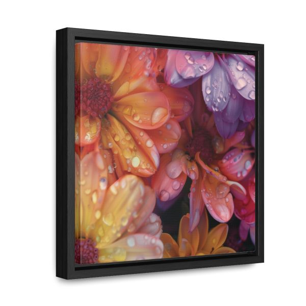 Bright Fantasy Floral 04 - Gallery Canvas Wraps, Square Frame - Image 17