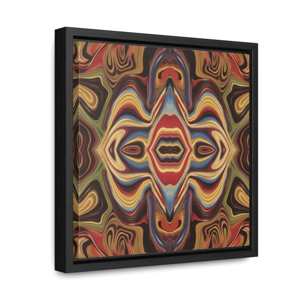 Lipnotic Kaleidoscope Background 03 - Gallery Canvas Wraps, Square Frame - Image 17