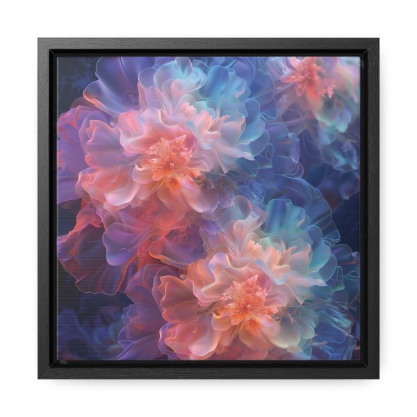 Floral Nebula 09 - Gallery Canvas Wraps, Square Frame - Image 16