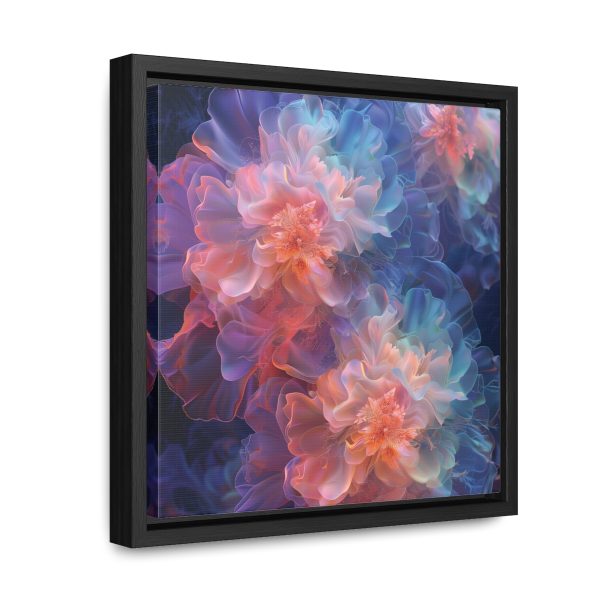 Floral Nebula 09 - Gallery Canvas Wraps, Square Frame - Image 17