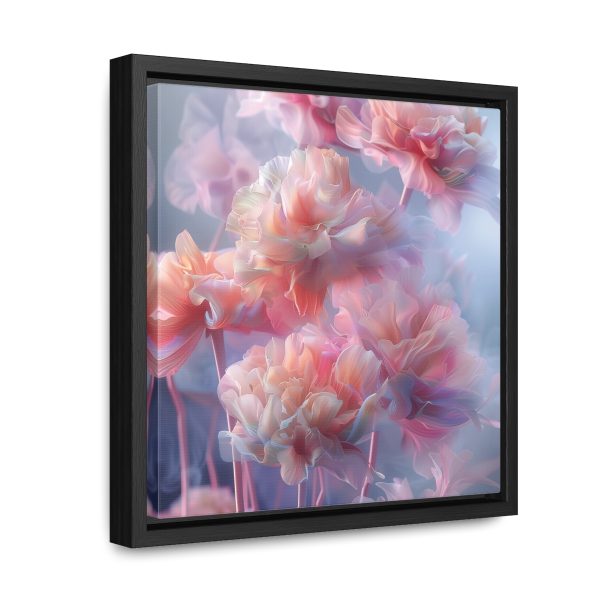 Floral Nebula 03 - Gallery Canvas Wraps, Square Frame - Image 17