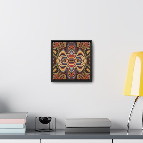 Lipnotic Kaleidoscope Background 03 - Gallery Canvas Wraps, Square Frame - Image 19