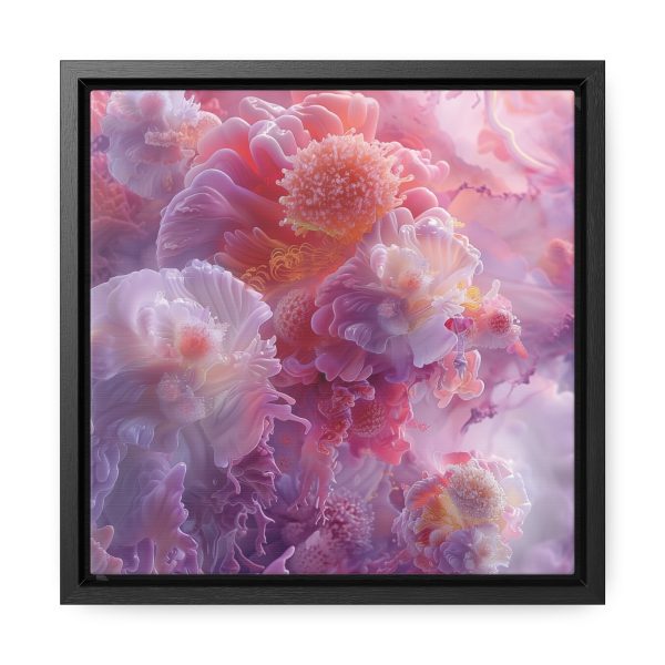 Floral Nebula 05 - Gallery Canvas Wraps, Square Frame - Image 16