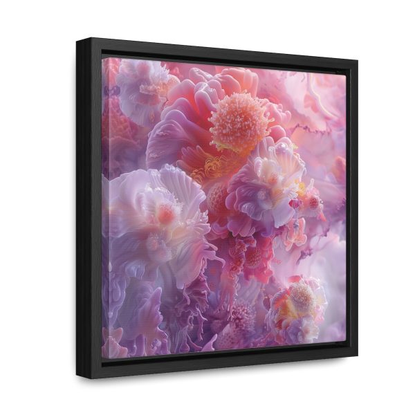 Floral Nebula 05 - Gallery Canvas Wraps, Square Frame - Image 17