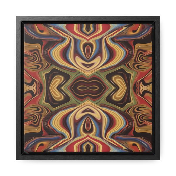 Lipnotic Kaleidoscope Background 04 - Gallery Canvas Wraps, Square Frame - Image 16