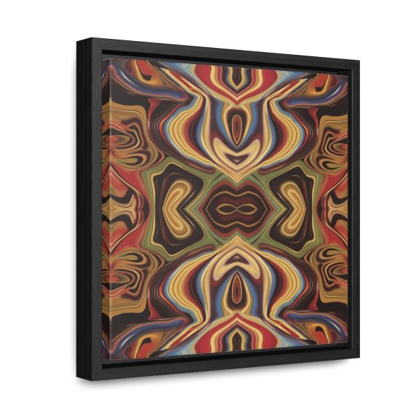 Lipnotic Kaleidoscope Background 04 - Gallery Canvas Wraps, Square Frame - Image 17