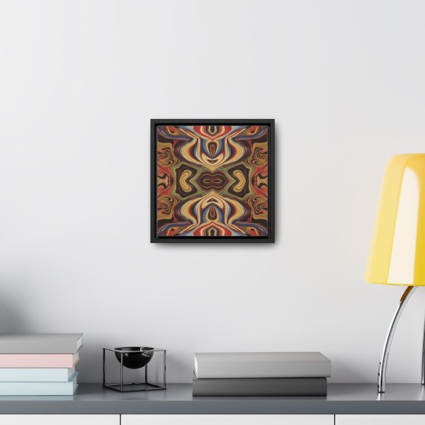 Lipnotic Kaleidoscope Background 04 - Gallery Canvas Wraps, Square Frame - Image 19