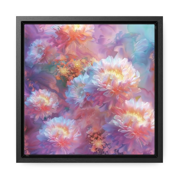 Floral Nebula 04 - Gallery Canvas Wraps, Square Frame - Image 16