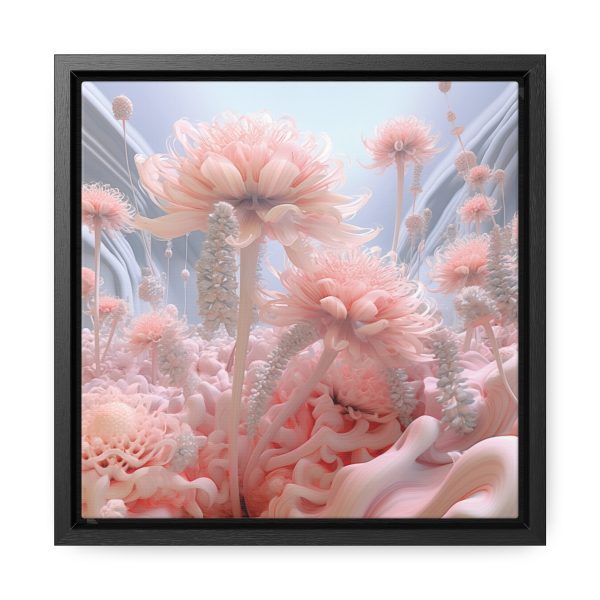 Foamy Floral Fusion 01 - Gallery Canvas Wraps, Square Frame - Image 16