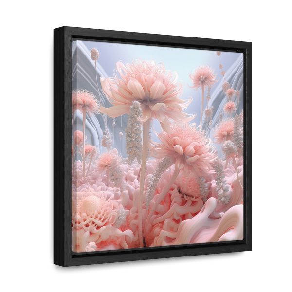 Foamy Floral Fusion 01 - Gallery Canvas Wraps, Square Frame - Image 17