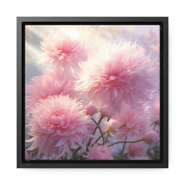 Rise and Shine Powder Puffs - Gallery Canvas Wraps, Square Frame - Image 16