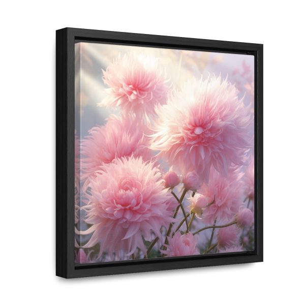 Rise and Shine Powder Puffs - Gallery Canvas Wraps, Square Frame - Image 17