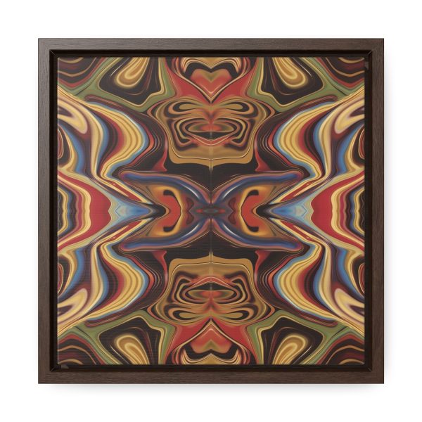 Lipnotic Kaleidoscope Background 01 - Gallery Canvas Wraps, Square Frame - Image 21