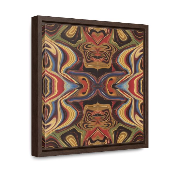 Lipnotic Kaleidoscope Background 01 - Gallery Canvas Wraps, Square Frame - Image 22