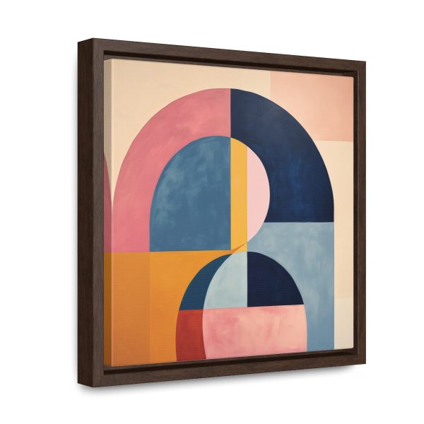 Soft Geometric Windows - Gallery Canvas Wraps, Square Frame - Image 22