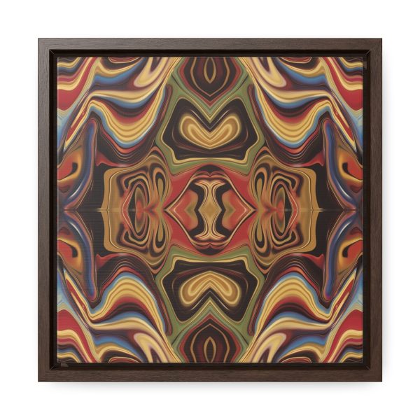 Lipnotic Kaleidoscope Background 02 - Gallery Canvas Wraps, Square Frame - Image 21