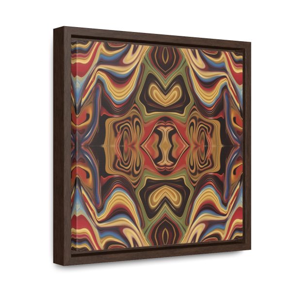 Lipnotic Kaleidoscope Background 02 - Gallery Canvas Wraps, Square Frame - Image 22