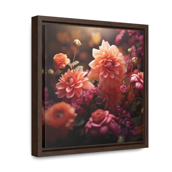 Bright Fantasy Floral 02 - Gallery Canvas Wraps, Square Frame - Image 22