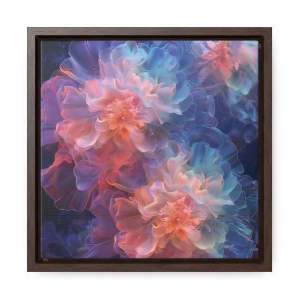 Floral Nebula 09 - Gallery Canvas Wraps, Square Frame - Image 21