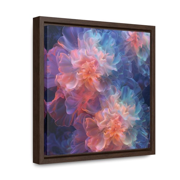 Floral Nebula 09 - Gallery Canvas Wraps, Square Frame - Image 22