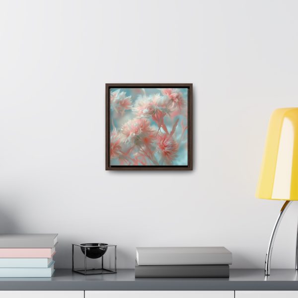 Floral Nebula 01 - Gallery Canvas Wraps, Square Frame - Image 24