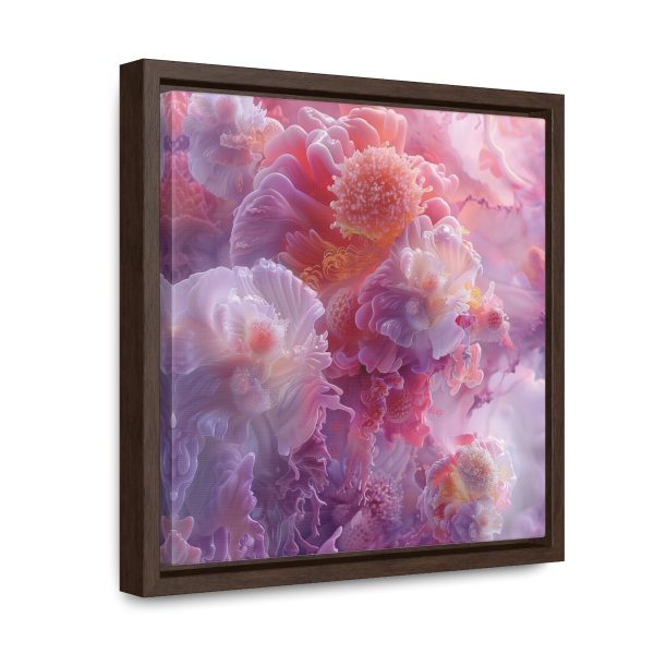 Floral Nebula 05 - Gallery Canvas Wraps, Square Frame - Image 22