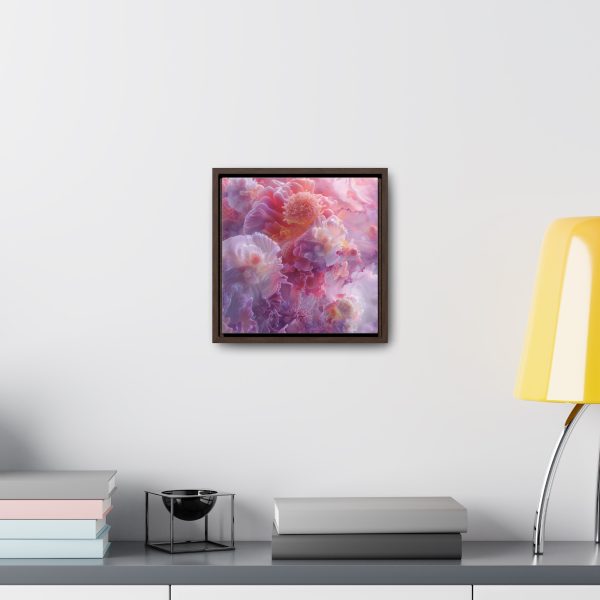 Floral Nebula 05 - Gallery Canvas Wraps, Square Frame - Image 24