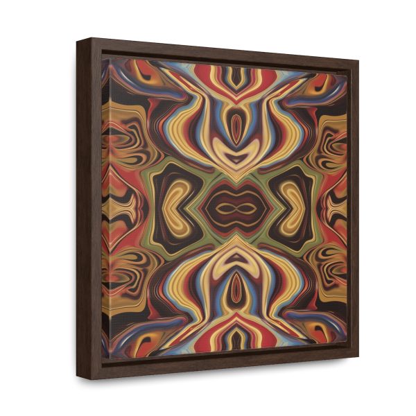 Lipnotic Kaleidoscope Background 04 - Gallery Canvas Wraps, Square Frame - Image 22