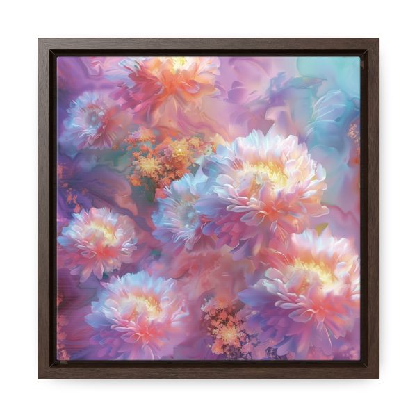 Floral Nebula 04 - Gallery Canvas Wraps, Square Frame - Image 21