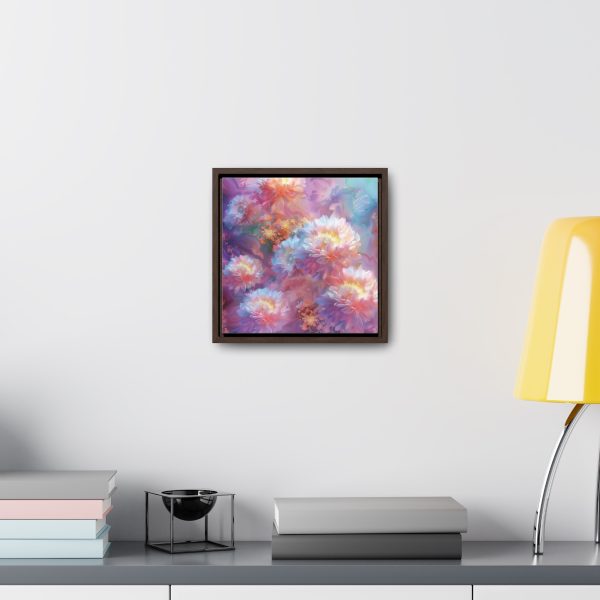 Floral Nebula 04 - Gallery Canvas Wraps, Square Frame - Image 24