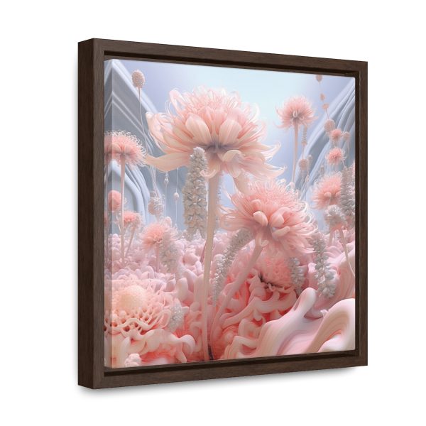 Foamy Floral Fusion 01 - Gallery Canvas Wraps, Square Frame - Image 22