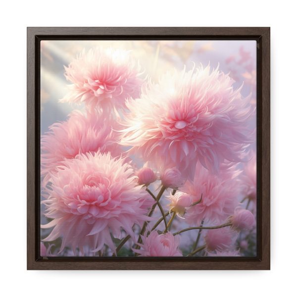 Rise and Shine Powder Puffs - Gallery Canvas Wraps, Square Frame - Image 21