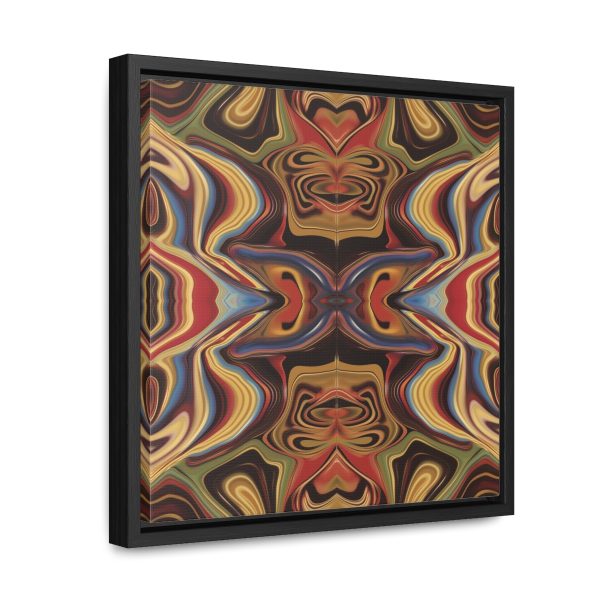 Lipnotic Kaleidoscope Background 01 - Gallery Canvas Wraps, Square Frame - Image 27