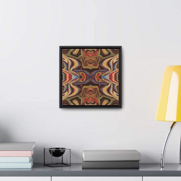 Lipnotic Kaleidoscope Background 01 - Gallery Canvas Wraps, Square Frame - Image 29