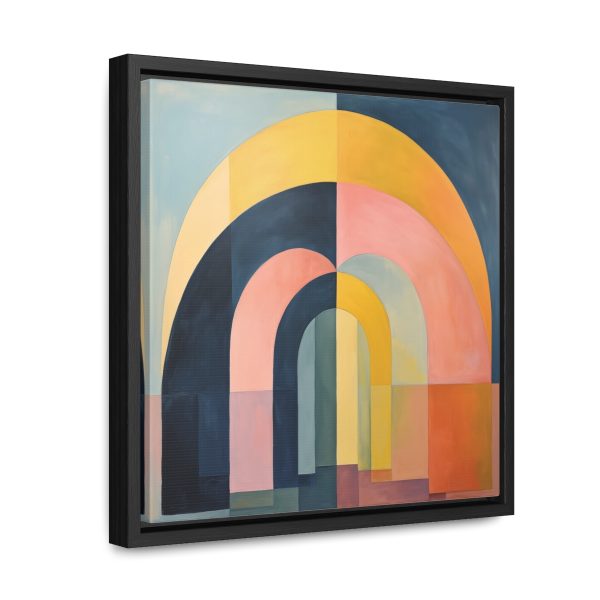 Soft Geometric Archways - Gallery Canvas Wraps, Square Frame - Image 27