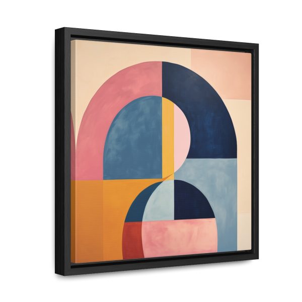 Soft Geometric Windows - Gallery Canvas Wraps, Square Frame - Image 27