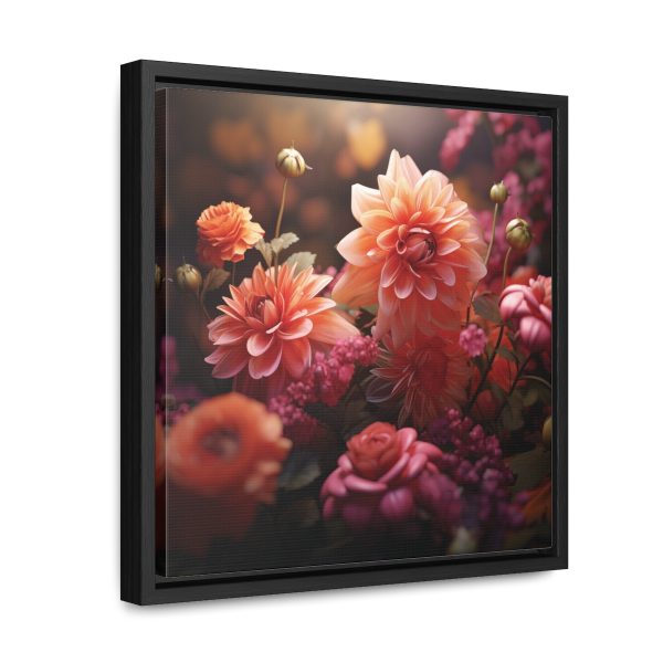 Bright Fantasy Floral 02 - Gallery Canvas Wraps, Square Frame - Image 27