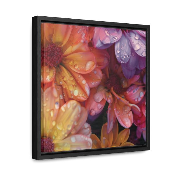 Bright Fantasy Floral 04 - Gallery Canvas Wraps, Square Frame - Image 27